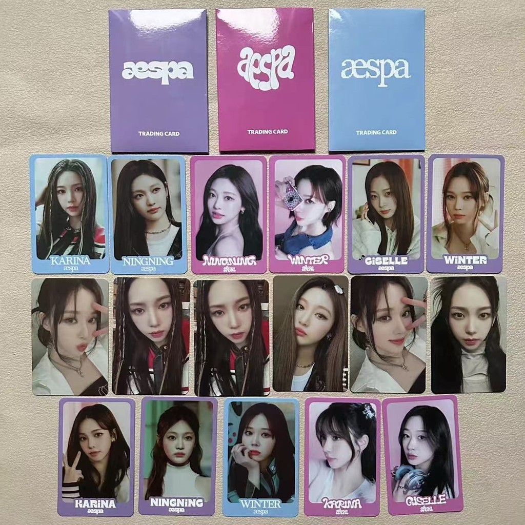 Æspa Come To My illusion Pop Up Store Thẻ giao dịch ngẫu nhiên Photocard