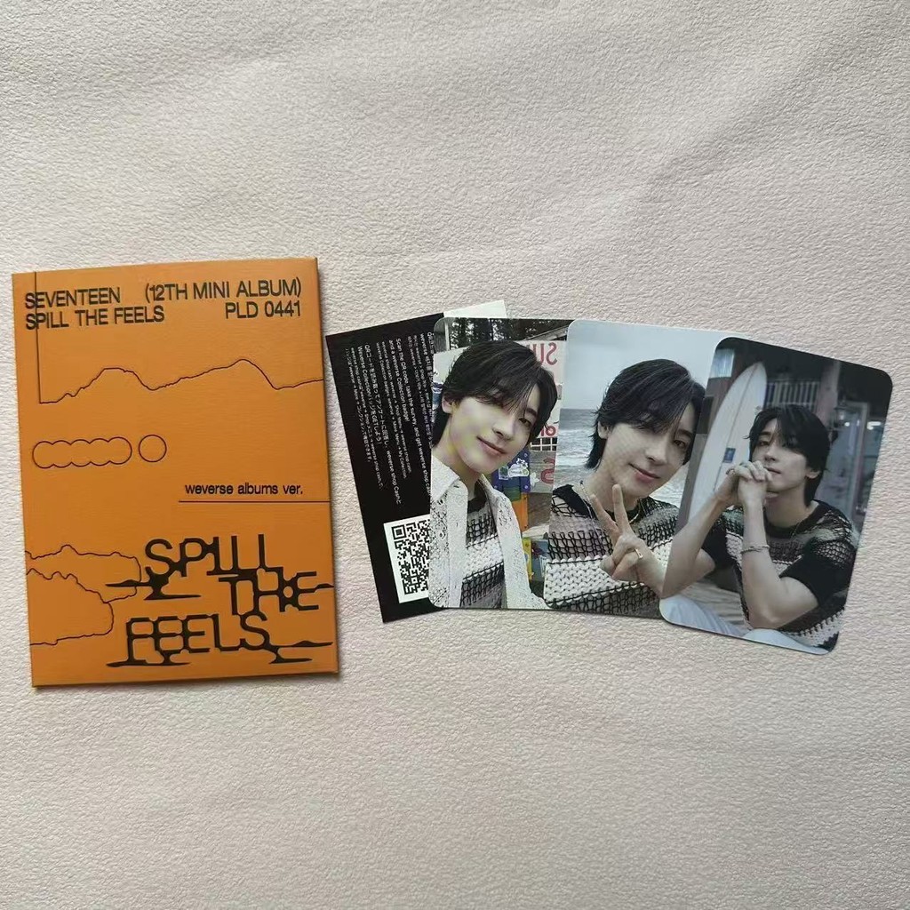 Album Mini thứ 12 của Kpop SEVENTEEN SPILLES Album Photocards