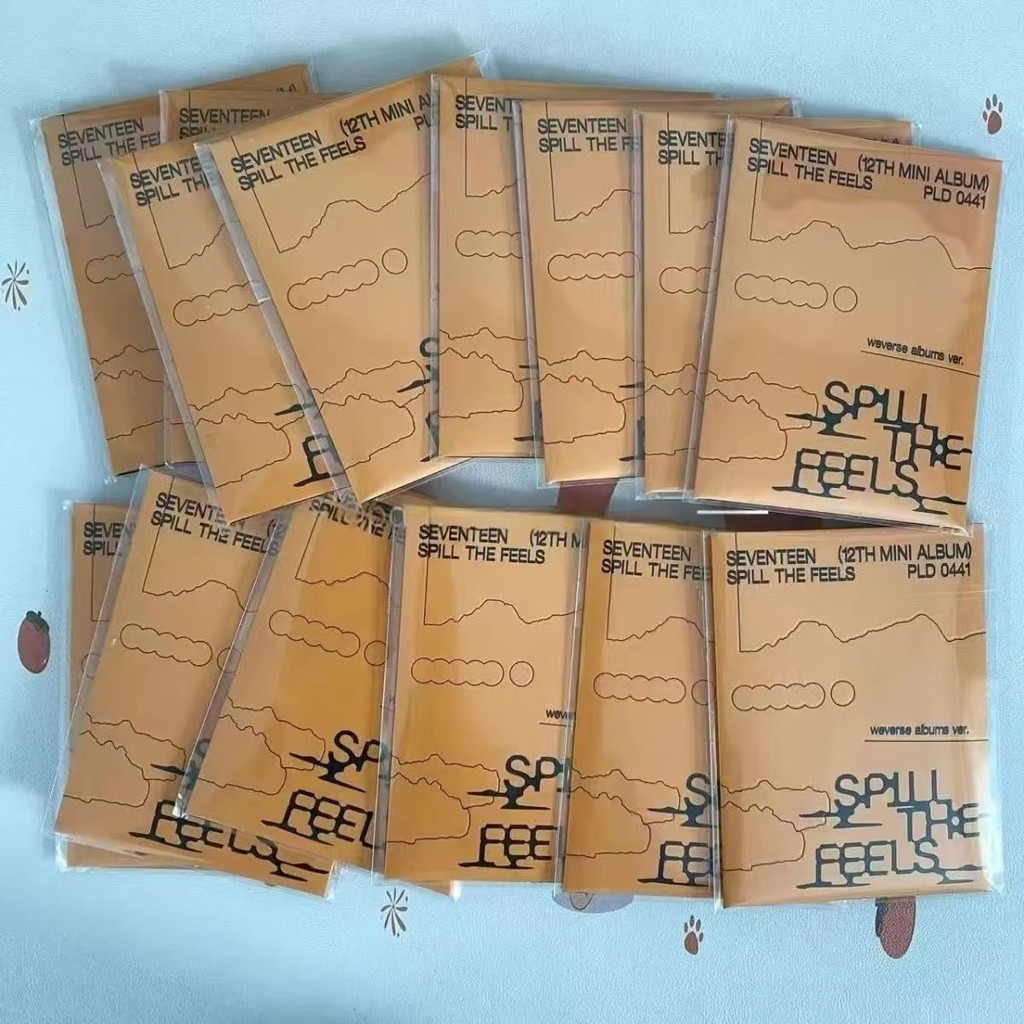 Album Mini thứ 12 của Kpop SEVENTEEN SPILLES Album Photocards