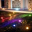 Đèn đá DUSKGLOW, Đèn LED trang trí mặt đất bằng kính mờ, Đèn mặt đất chạy bằng không thấm nước ngoài trời Đèn lồng chống nước Bãi cỏ