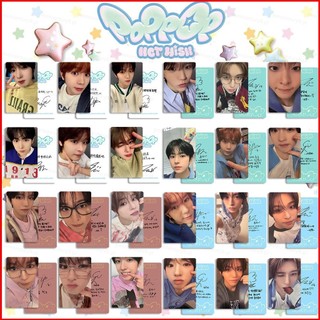 GC9 6 Cái / bộ NCT WISH LOMO Card 2th Mini Album poppop MAKESTAR Bưu Thiếp Bộ Sưu Tập KPOP Stars Ngoại Vi CG9