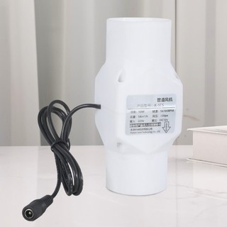 Quạt thông gió nội tuyến VA Nguồn điện 12V cho nhà vệ sinh và văn phòng Lắp đặt dễ dàng cho lỗ 20 25 32 40 46mm