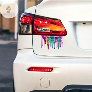TWE Nhãn Dán Trang Trí Ô Tô Với Sơn Chất Lỏng Màu Dopamine Decal Phản Quang Xe Ô Tô Cho Cản Xe Bên Thân VN