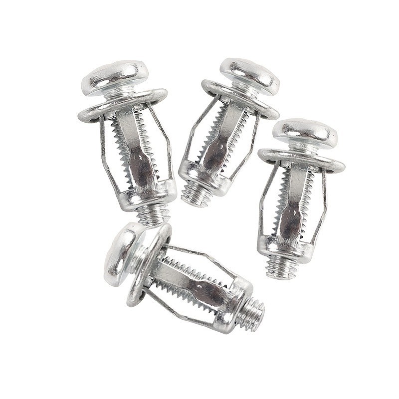 20 PCS Bộ Đai Ốc Kim Loại m4 m5 m6 m8 Mở Rộng Đai Ốc Vít Cố Định Tường Khô - Dụng Cụ Neo FE123