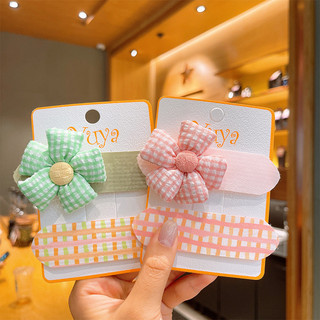 Cô gái tóc mái tóc gãy phía sau đầu thần thánh hoàn thiện Băng Đô Hoa Velcro trẻ em dễ thương