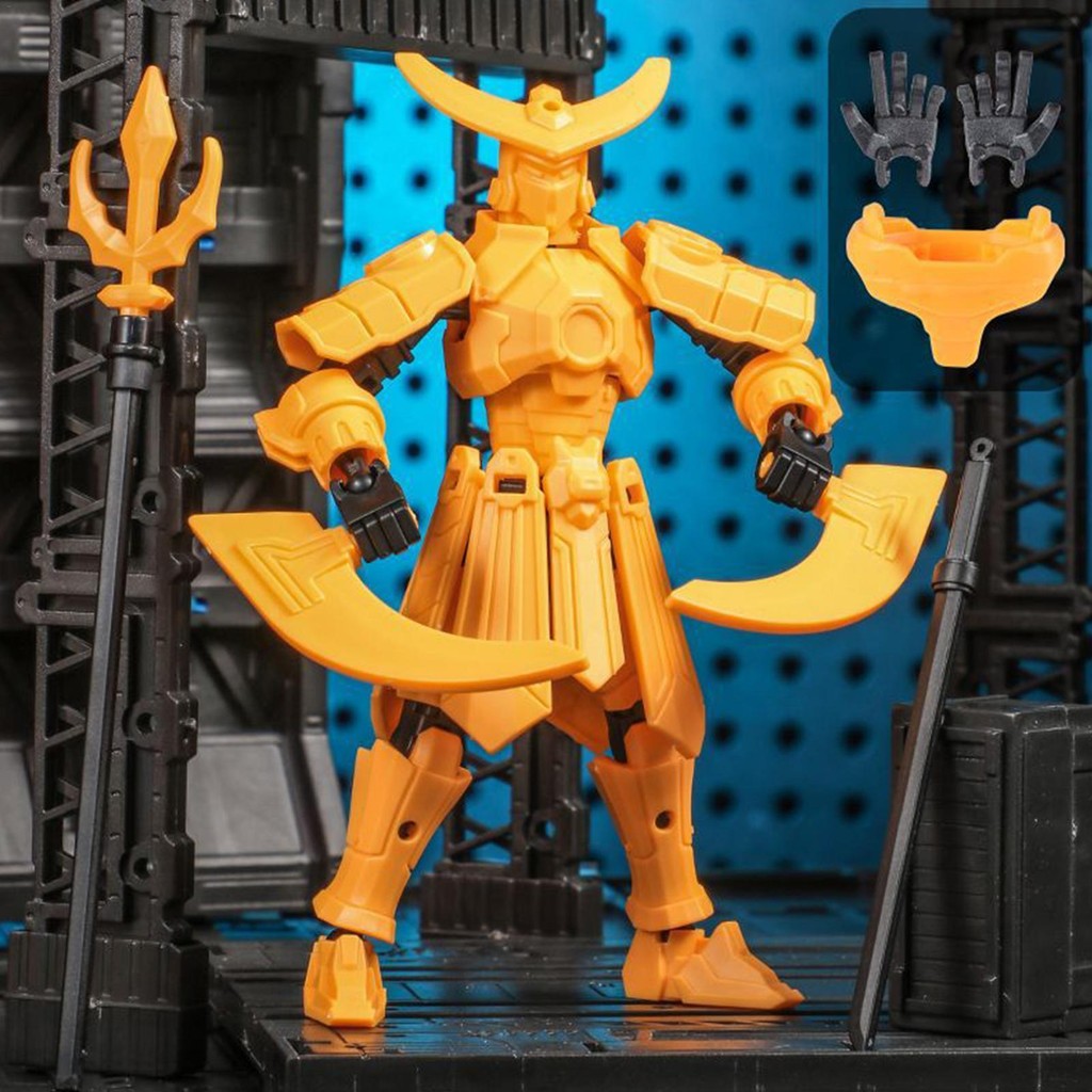 Dummy 13 Nhân Vật Hành Động 3D In Đồ Chơi May Mắn 13 Nhân Vật Hành Động Đa Khớp Di Động Robot Quà Tặng saixit2vn