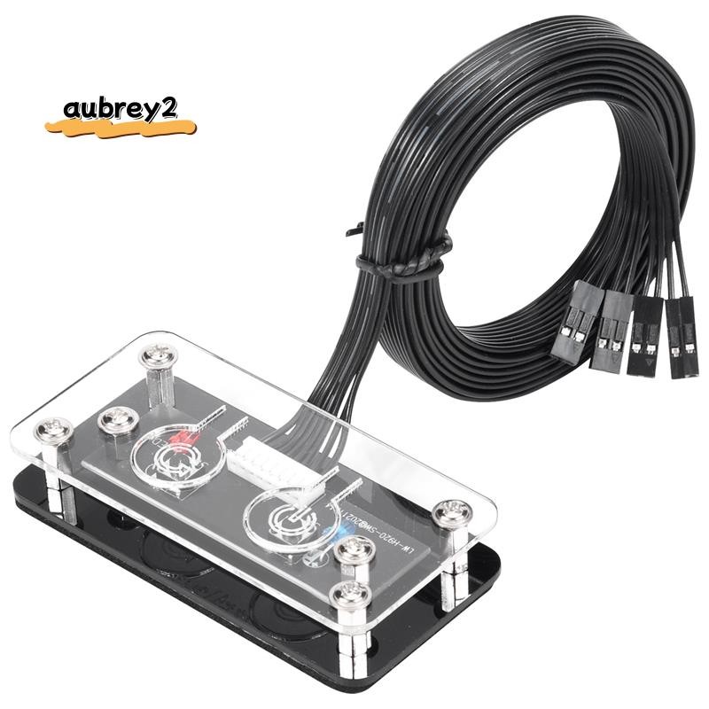 Công tắc máy tính để bàn Nút nguồn bên ngoài + Nút khởi động lại Vỏ PC Nút cấp nguồn