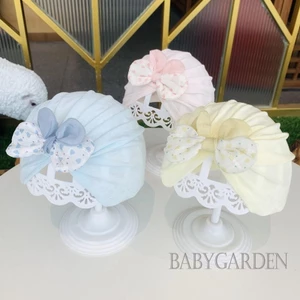 / / -Mũ Turban Bé Gái Sơ Sinh Ngọt Ngào Mềm Mại Co Giãn Dễ Thương Nơ Mũ Mầm Non Mũ Beanie Cho Trẻ Sơ Sinh