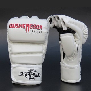 Boxing Glove Adult Men Half Finger Training Professional Fighting Boxing Gloves MMA Sanda Sandbag Special Boxing Children UFC tRRh