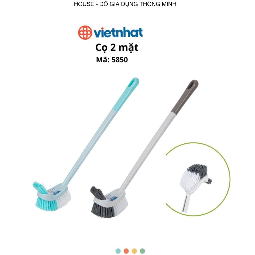 Cọ toilet 2 mặt Chính Hãng Việt Nhật (Mã 5850)
