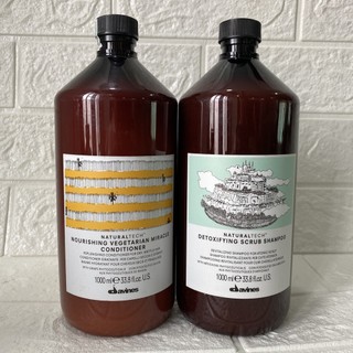 Dầu gội thanh lọc giải độc cho tóc và da đầu Davines Detoxifying Scrub Shampoo 1000ml [ TN ]