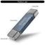 Đầu đọc thẻ SDTF btsg USB 3 0 với thiết kế hai khe cắm và tính năng OTG loại C để sử dụng di động tiện lợi