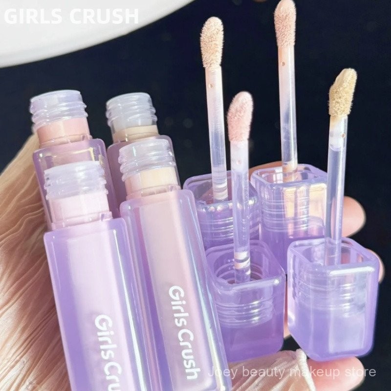 GIRLS CRUSH Concealer Velvet Brightening Covers Dark Circles Tear Trough Combination Dry Oily Skin Dry Skin PYZR