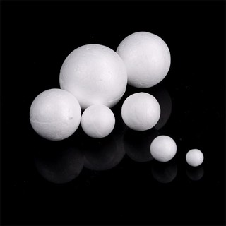 [JJNZDD] 20 Xốp Tạo Mẫu 10-40mm
20 quả bóng thủ công màu trắng tạo hình cho DIY Christma
20 Bọt Trắng Tròn