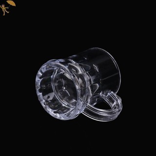 [GOU] 1 Cốc Bia 2oz Tay Cầm Nhỏ Rượu Whisky Nhựa Cho Tiệc Cốc Thủy Tinh Barware Nhà Bếp Thanh Ăn Trang Trí Sân Vườn VN
