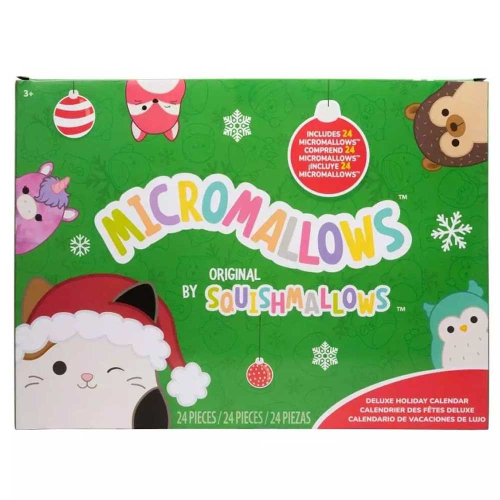 Squishmallows Year Advent Calendar Micromallows 2.5~3cm 24 Day Holiday Toy