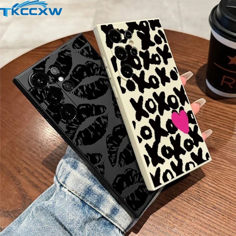 Ốp Điện Thoại graffiti Đen Cho Redmi A3 14R K70 Ultra K70 K60 K50 Pro K70E K60E K60 Ultra K40 Gaming K40S Mềm Chống Sốc ốp Lưng