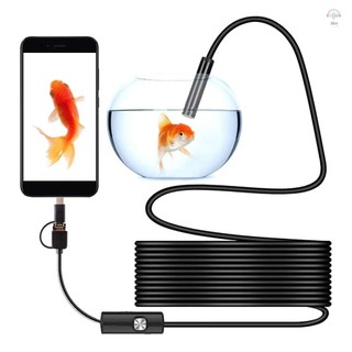Nội soi 0,3MP Nội soi nội soi 3 trong 1 có đèn LED có thể điều chỉnh 1 mét