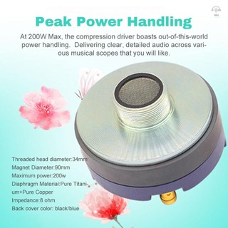 Tweeter Treble Nén Trình Điều Khiển 200 Watt Công Suất Cao Loa Âm Thanh Ô Tô Trình Điều Khiển Vít Gắn Sừng Phụ Kiện