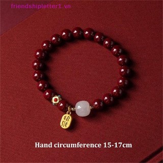 {Fh Fashion} Lucky Wealth Vòng tay hạt dây đỏ Vòng tay thủ công có thể điều chỉnh thu hút tiền Vòng tay giàu có dành cho nam giới.