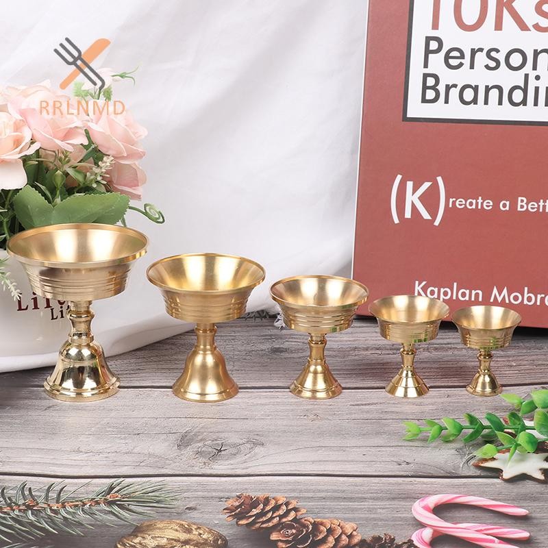 Giá đỡ hợp kim đồng vàng nhiều kích thước RRLNMD Candelabrum Trang trí nội thất MỚI