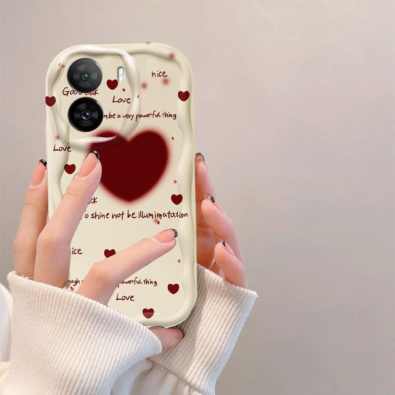 Ốp Silicon Hoạt Hình Cho OPPO A57 4G / OPPO A77 4G / OPPO A77S 4G 3D ins TPU Mềm Dễ Thương Kem Cặp Đôi Cô Gái Thư Tình Thẩm Mỹ Ốp Điện Thoại Chống Sốc