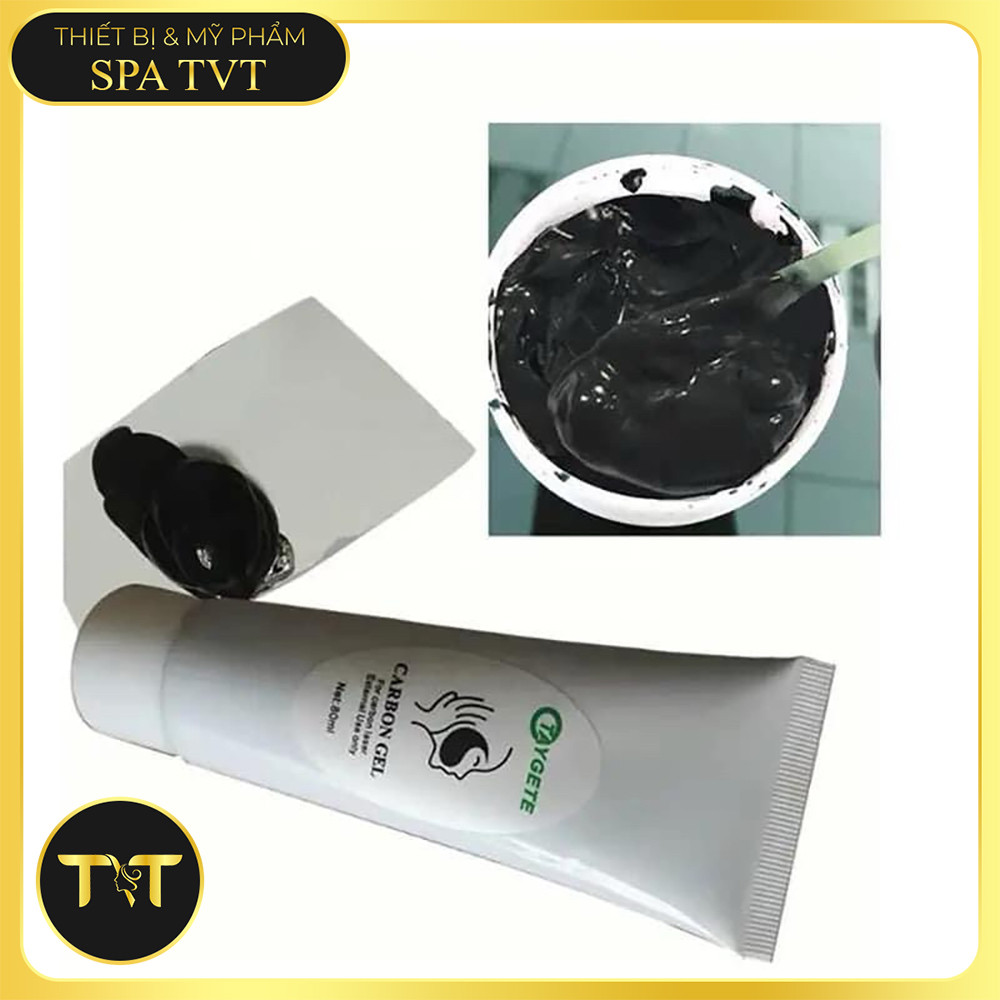 Tuýp Gel Cacbon , Tuyp Than Tre Đen Cho Máy Laser, Hỗ Trợ Trẻ Hóa Da, Se Khít Lỗ Chân Lông, Mờ Nám