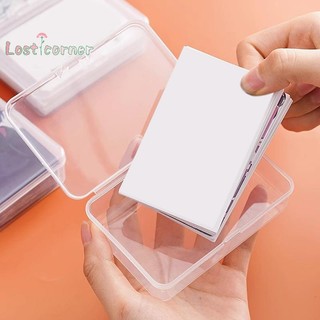 Lostcorner 1 / 3 Chiếc Hộp Nhựa Trong Suốt Chơi Thẻ Hộp Đựng Hộp Bảo Quản Đóng Gói Poker Trò Chơi Thẻ Trò Chơi Bảng Trò Chơi Thẻ Người Tổ Chức Mới