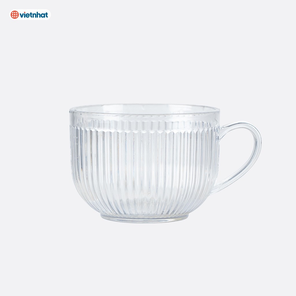 Cốc nhựa meka mây đan , cốc sinh tố, trà chanh uống nước-nhựa Việt Nhật