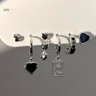 Julyhot Miễn Phí 2022 Xu Hướng Mới Của Bông Tai Anh Đào Phụ Kiện Gothic Gió Lạnh Tình Yêu Bộ Trang Sức Nhẫn Nữ Sang Trọng Món Quà Trang Sức Massivedeals