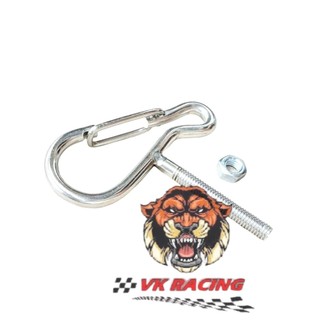 Móc treo đồ inox khóa gạt cho mọi loại xe
