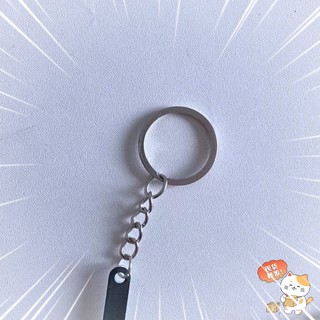 [Móc khóa] Móc khóa nghịch ngợm sáng tạo acrylic trứng xoay dễ thương hài hước quà tặng túi mèo NGRT