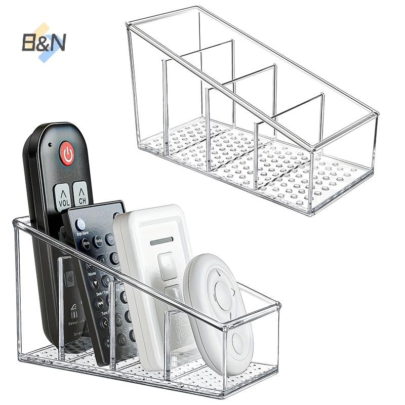 B & N 4 Lưới Sắp Xếp Điều Khiển Từ Xa Tivi Giá Đỡ Từ Xa Cho Bàn Đa Năng Để Bàn Hộp Bảo Quản Phòng Ngủ Nhà Tổ Chức.