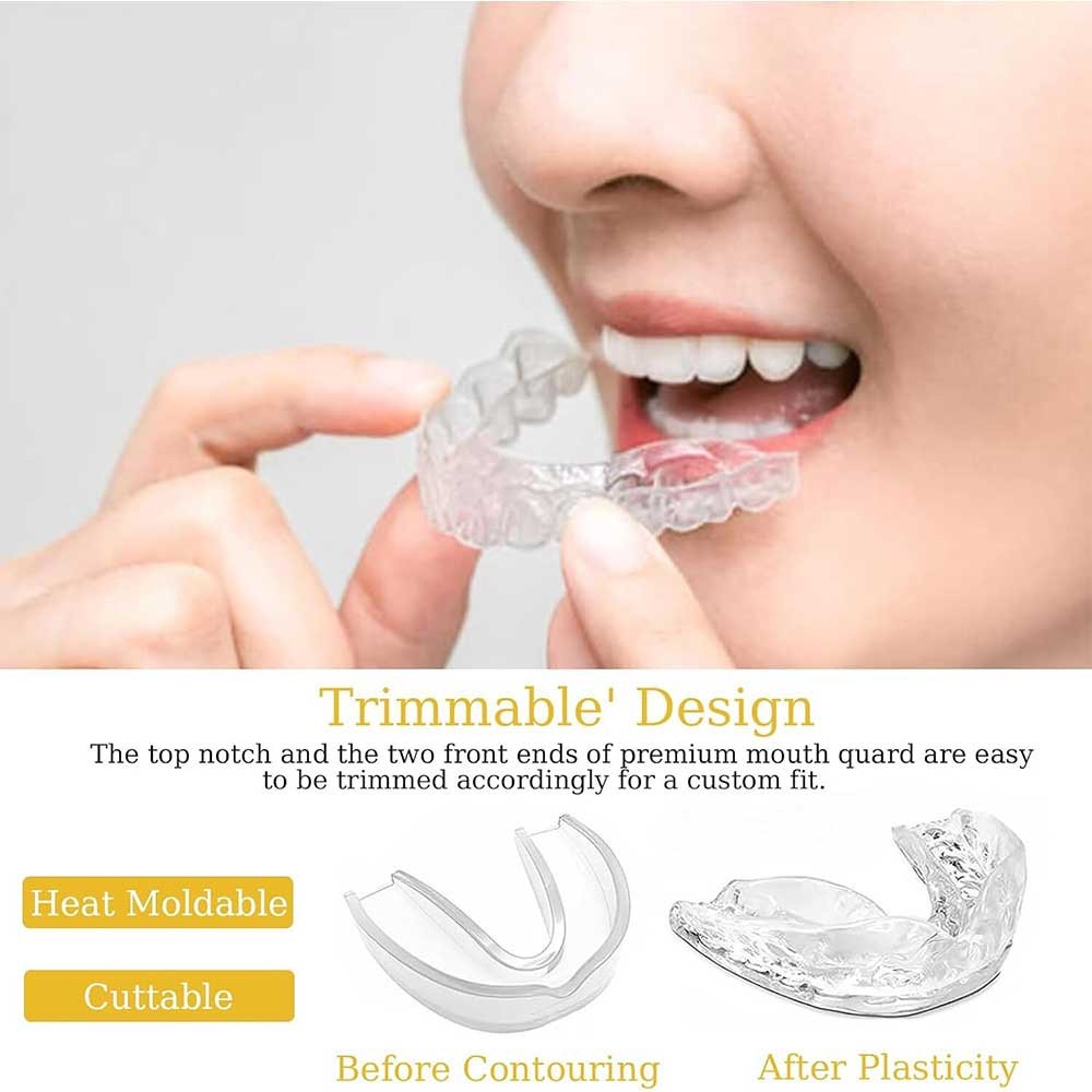 4PCS Dental Mouth Guard For Tooth Grinding Night Guard For Teeth