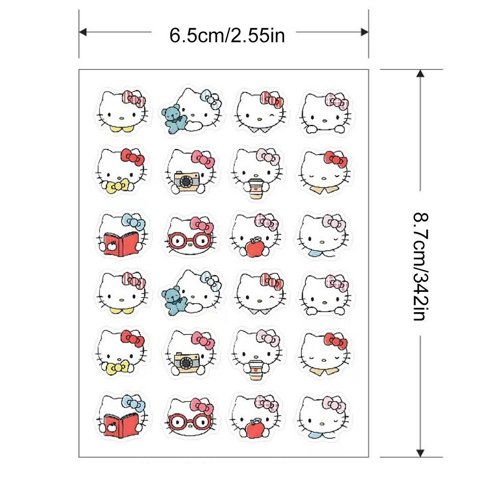 Miếng dán Hỗ trợ giảm mụn hoạt hình Hellokitty Pe Acne Pimples Miếng dán làm đẹp S3c8