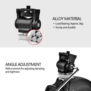 Bằng Có Thể Điều Chỉnh Ốc Chân Máy Gắn Màn Hình Giá Đỡ Gắn Cho Máy Ảnh DSLR Cung Cấp Ổn Định Và Linh Hoạt Trong Photog