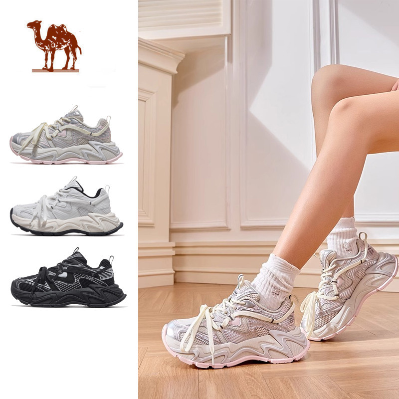 Ảnh CAMEL CROWN Giày Thể Thao Ngoài Trời Nam Nữ Đáy Dày Thoáng Khí Giảm Sốc Giày Chạy Bộ Thông Thường 1