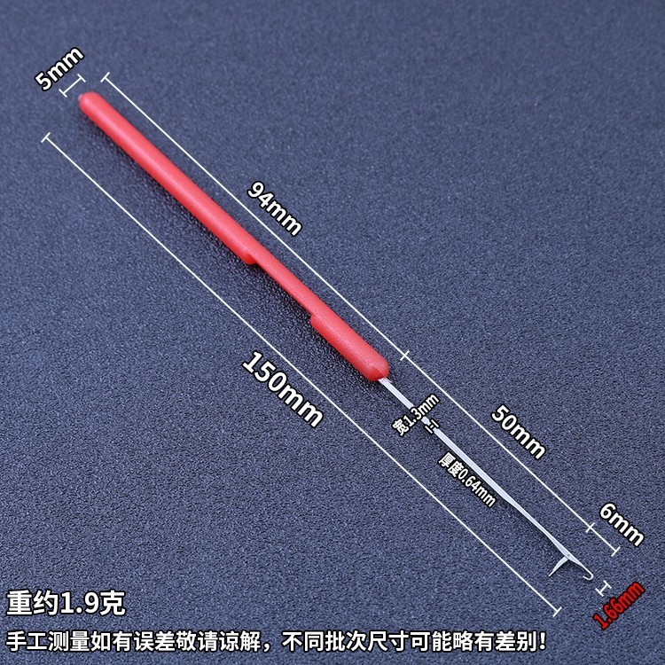 Tay Cầm Bằng Nhựa Móc Beader Ren Kích Thước Nhỏ Móc Lưỡi Khe Cắm Kim Tay Đan Áo Len Ren Dây Kim T