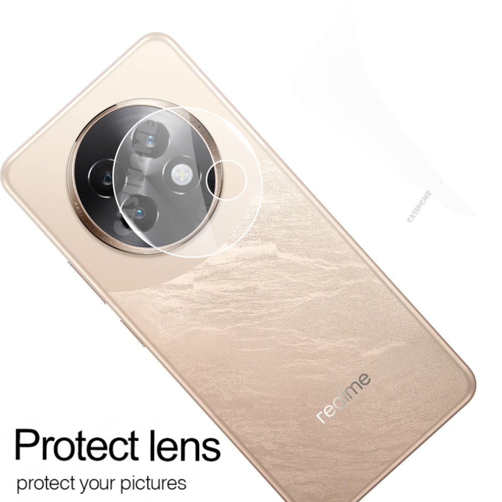 Bảo vệ ống kính máy ảnh 3D Realme 13 + 5G 2024 cho Realme 13 + Realme13 + Realmi 13 + Pro Plus 13Plus 13x 4G 5G 2024 Kính cường lực trong suốt Bảo vệ Camera sau