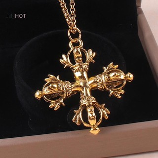 Julyhot Vintage Tây Tạng Vajra Cross Pestle Mặt Dây Chuyền Vòng Cổ Nam Nữ Đồ Trang Trí Massivedeals