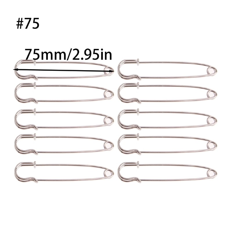Khóa Lò Xo Chân 10 Miếng - DIY An Toàn, Phù Hợp Để May Chăn Thổ Cẩm