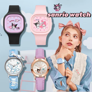 Sanrio Phim Hoạt Hình Kuromi Cinnamoroll Giai Điệu Đồng Hồ Cho Trẻ Em Bé Gái Dây Đeo Silicon Trẻ Em Chống Thấm Nước Đồng Hồ Điện Tử Học Sinh Đồng Hồ Thạch Anh Cho Trẻ Em Đồng Hồ Thể Thao Chất Lượng Cao