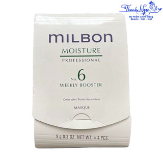 Kem dưỡng phục hồi cấp ẩm dành cho tóc Milbon Moisture No.6 4x9g [ TN ]
