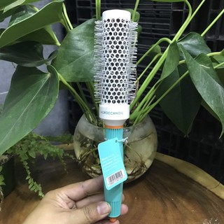 Lược tròn gốm sấy xoăn MOROCCANOIL CERAMIC Round Brush 25ml - 35ml - 45ml - 55ml [ TN ]