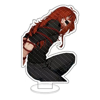 Mô hình Standee Tartaglia Diluc Xiao Earphone Wire Winder Acrylic Stand Genshin Impact Anime decor bàn làm việc DH