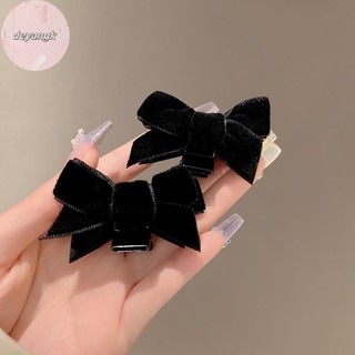 Deyangk 1 Nơ Ngọt Ngào Tóc Nhỏ Vuốt Kẹp Công Chúa Nhung Nơ Vuốt Kẹp Mũ Bé Gái Nữ Hàn Quốc Phụ Kiện Tóc VN