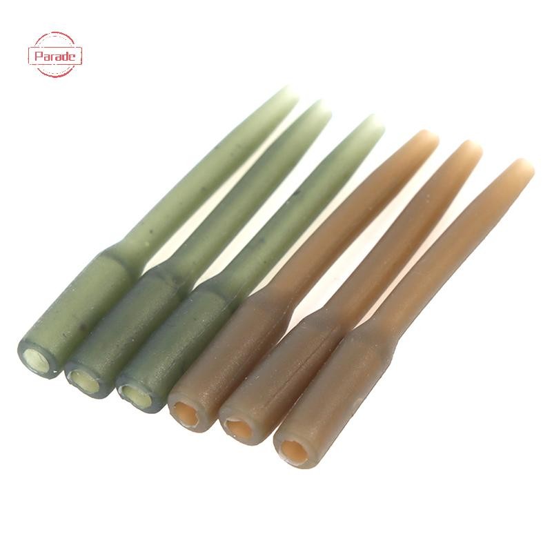 Diễu hành 50 chiếc 30mm Tay áo chống cao su Kết nối với móc câu Cá Chép thô VN