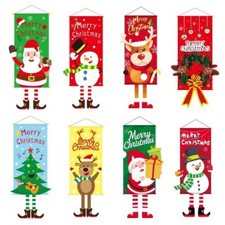 ASDFGER Treo Cờ, Ông Già Noel 110cm Giáng Sinh Móc Treo Cờ, Người Tuyết Navidad EIK Giáng Sinh Phông Nền Trang Trí Tiệc