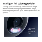 Camera ngoài trời thông minh Xiaomi CW500, Độ phân giải 3K, 5 triệu pixel, Tầm nhìn ban đêm đầy đủ màu, Cuộc gọi thoại hai chiều, để sử dụng tại cửa hàng tại nhà — ảnh 5
