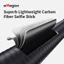 Giá đỡ gậy Selfie vô hình bằng Carbon aMagicsn 3m cho Insta360 X4Air / X5 / DJI / GoPro Phụ kiện thanh nối dài camera hành động, tương thích với Ace Pro2 / Action5 pro / X4 / pocket3